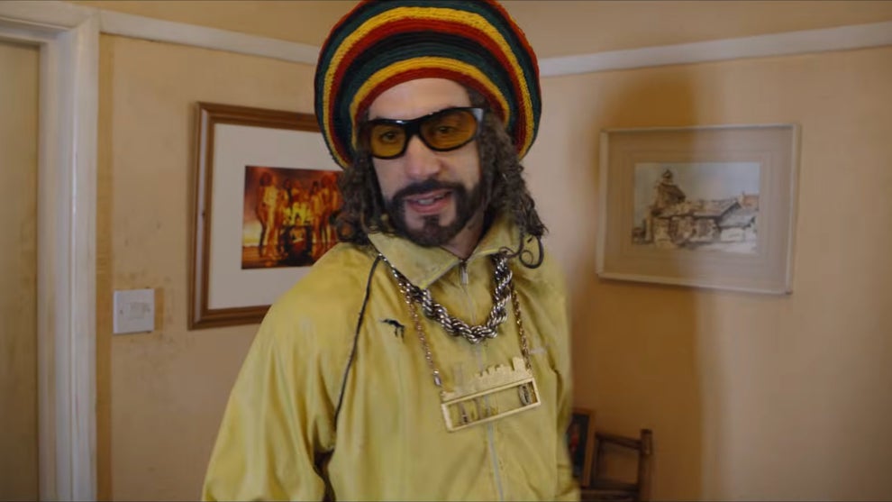 Sacha Baron Cohen como Ali G no filme Ali G: Who Iz I?