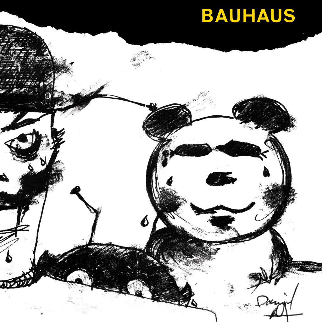 Capa do álbum Mask, do Bauhaus, lançado em 1981
