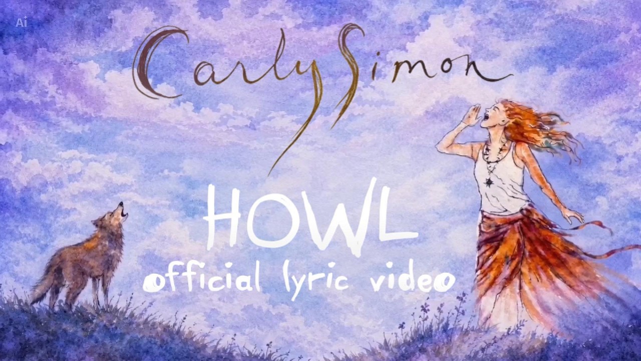Carly Simon em material oficial do single Howl, do álbum Comes in Waves