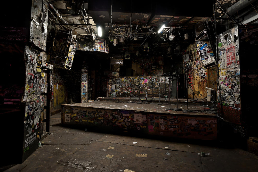 Registro histórico ligado ao CBGB em Nova York