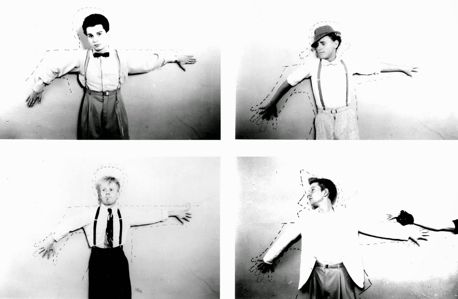 Depeche Mode em 1981 com Dave Gahan, Martin Gore, Vince Clarke e Andy Fletcher