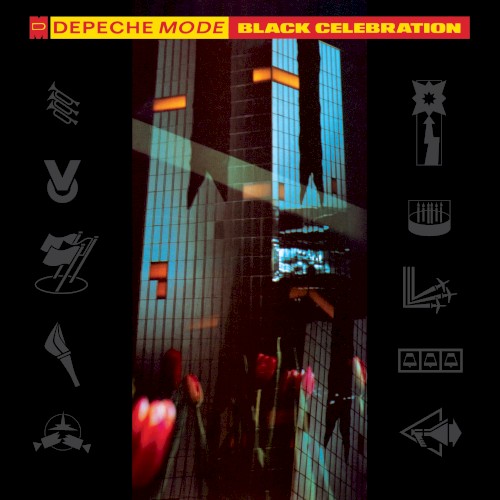 Capa do álbum Black Celebration, do Depeche Mode, lançado em 1986