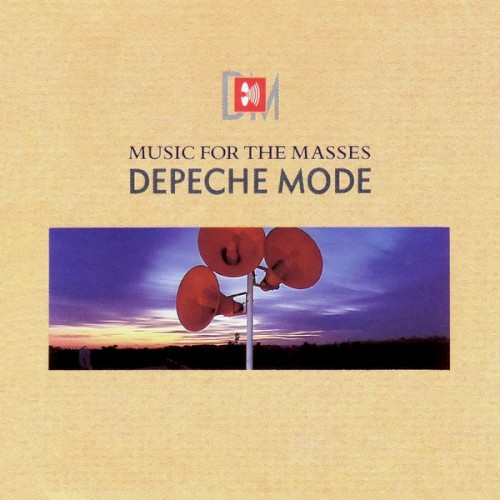 Capa do álbum Music for the Masses, do Depeche Mode, lançado em 1987