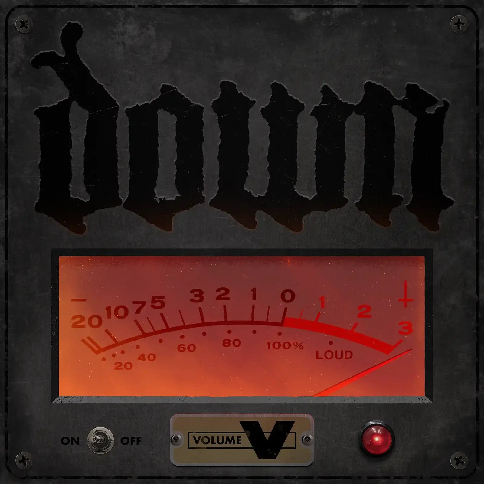 Capa de Volume V, novo álbum do DOWN