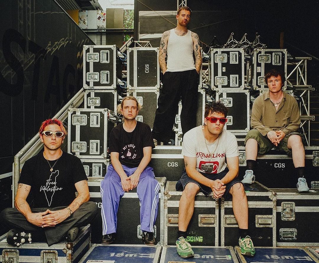Integrantes do Fontaines D.C. em foto promocional da banda