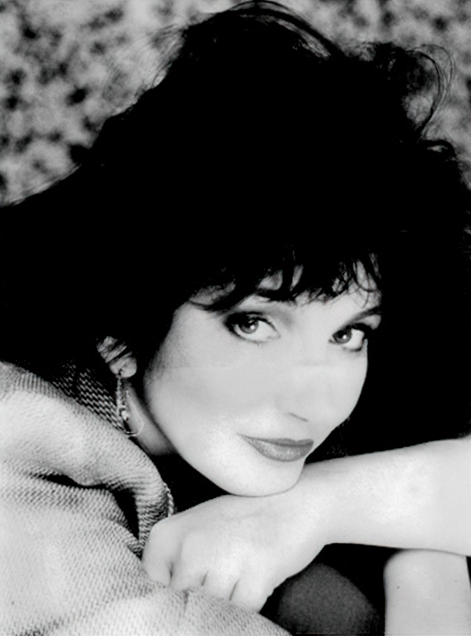 Kate Bush em 1985 no período de Hounds of Love