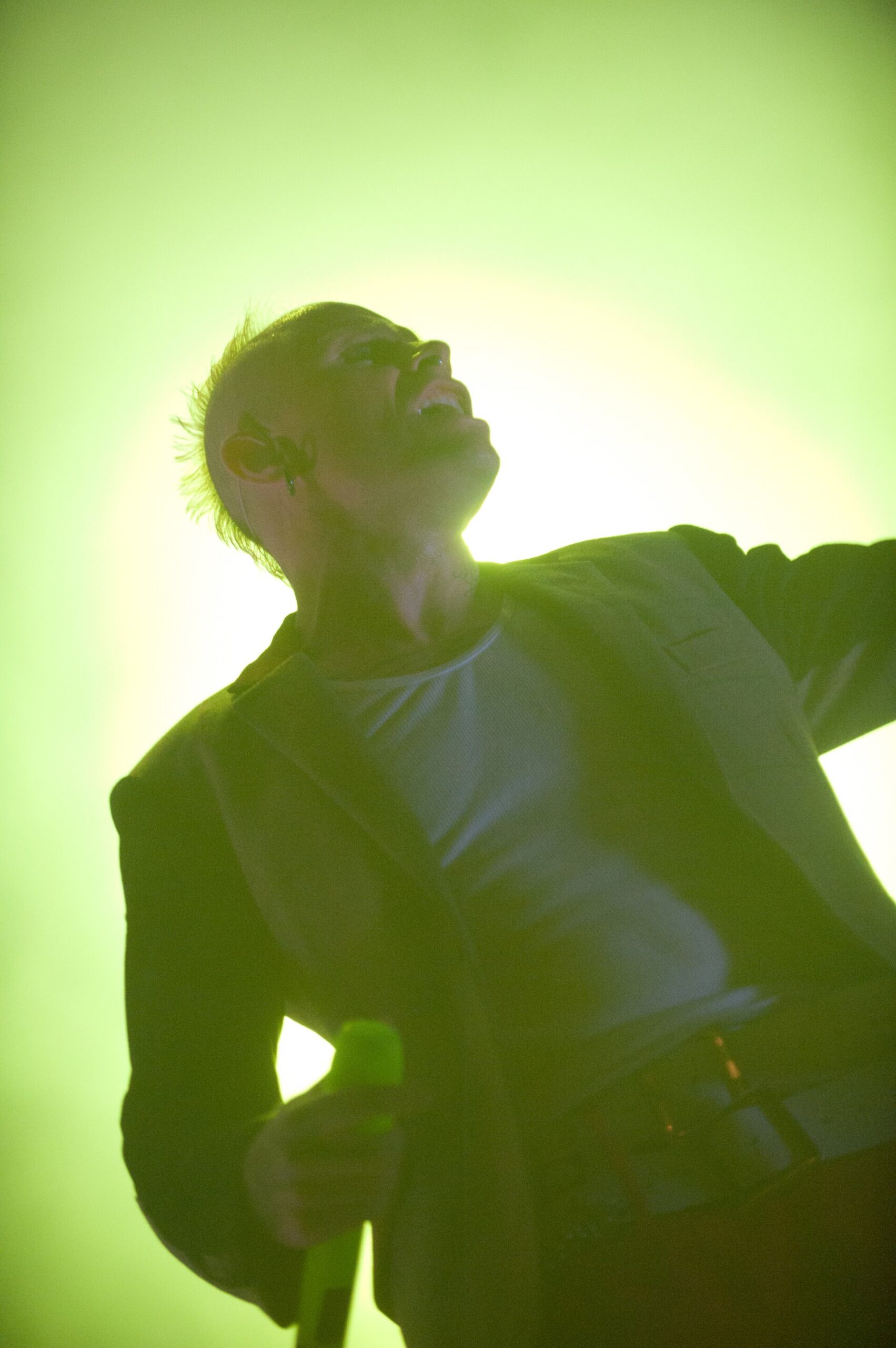 Keith Flint do The Prodigy no Hultsfred Festival em 2011