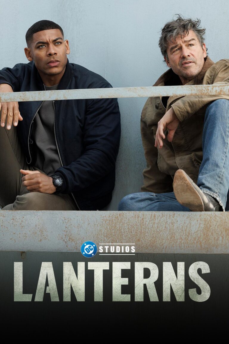 Aaron Pierre e Kyle Chandler em imagem promocional de Lanterns