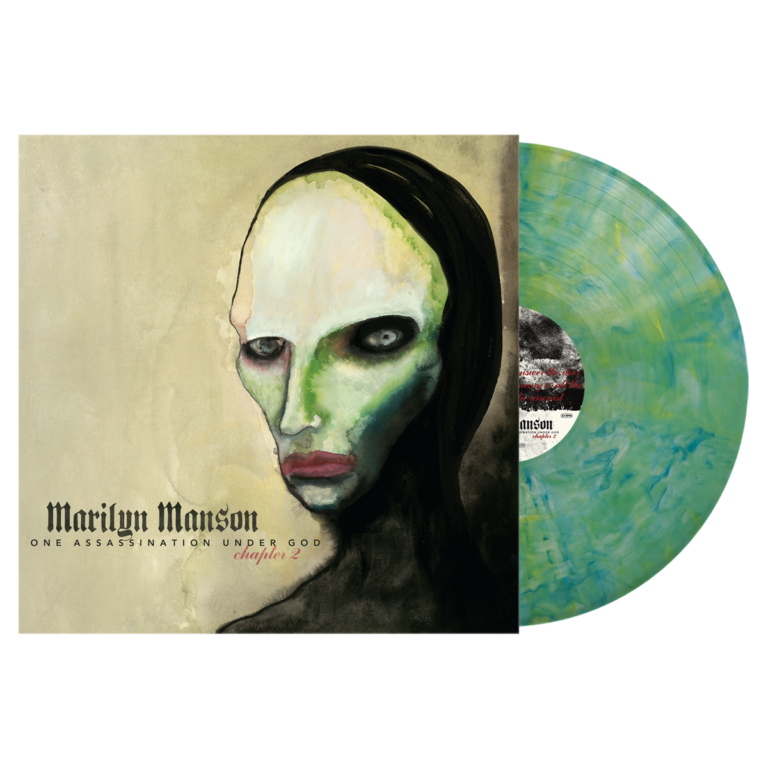 Capa e edição em vinil de One Assassination Under God - Chapter 2, de Marilyn Manson