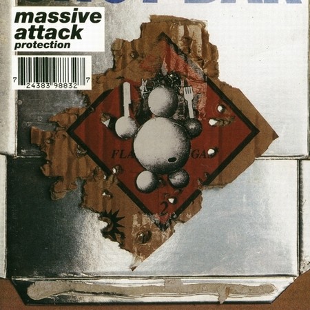 Capa do álbum Protection, do Massive Attack, lançado em 1994