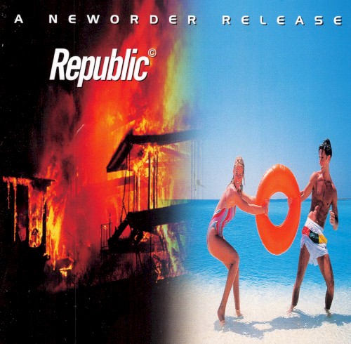 Capa do álbum Republic, do New Order