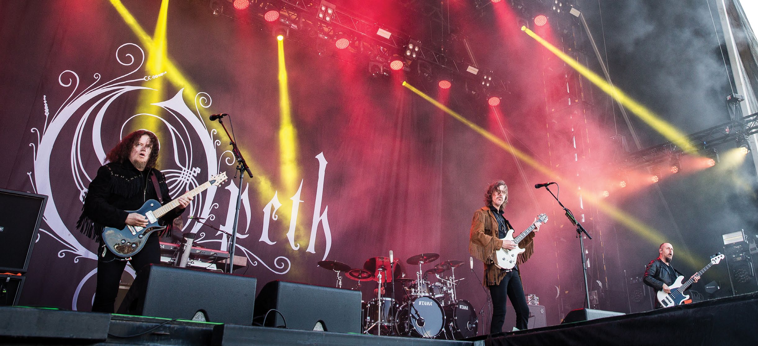 Opeth em apresentação ao vivo