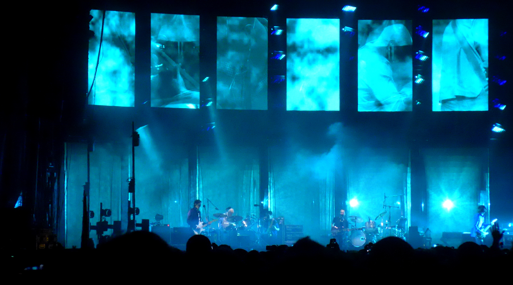 Radiohead se apresenta no Primavera Sound, em Barcelona, em 2016