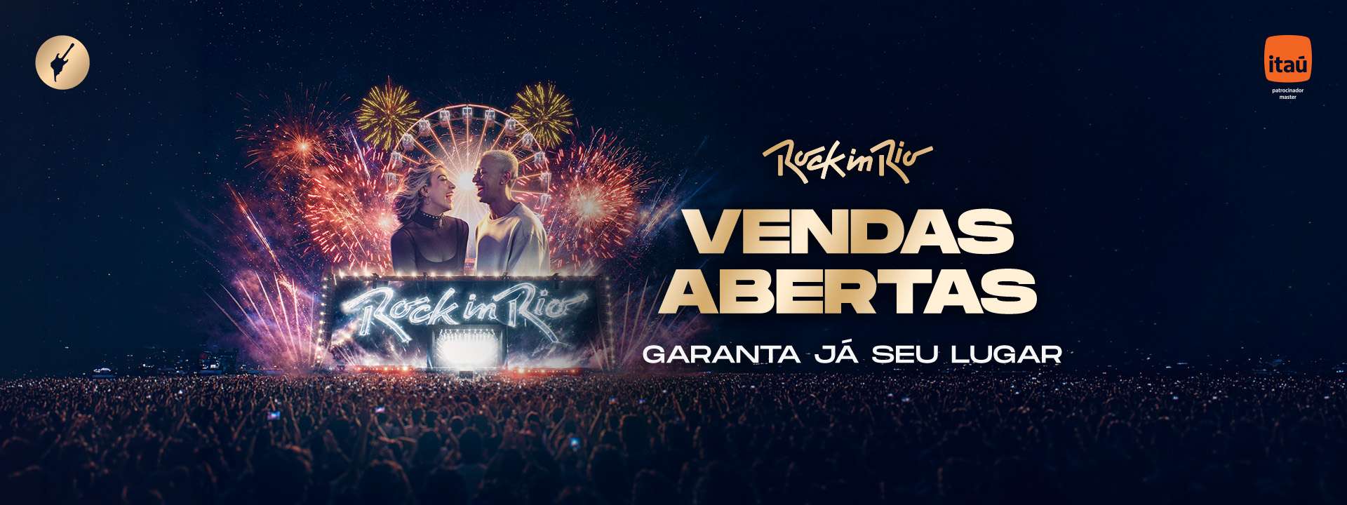Arte oficial do Rock in Rio 2026