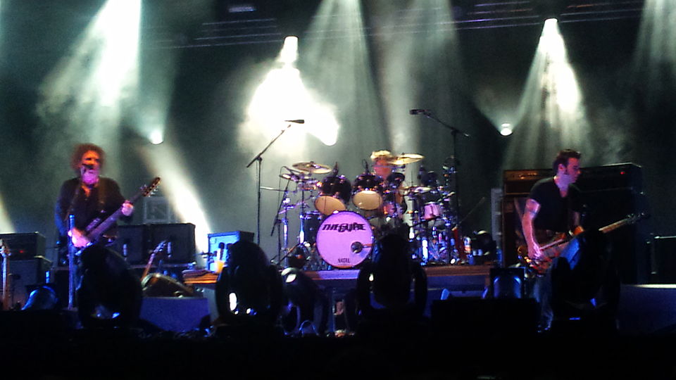 The Cure ao vivo no Primavera Sound em Barcelona em 2012