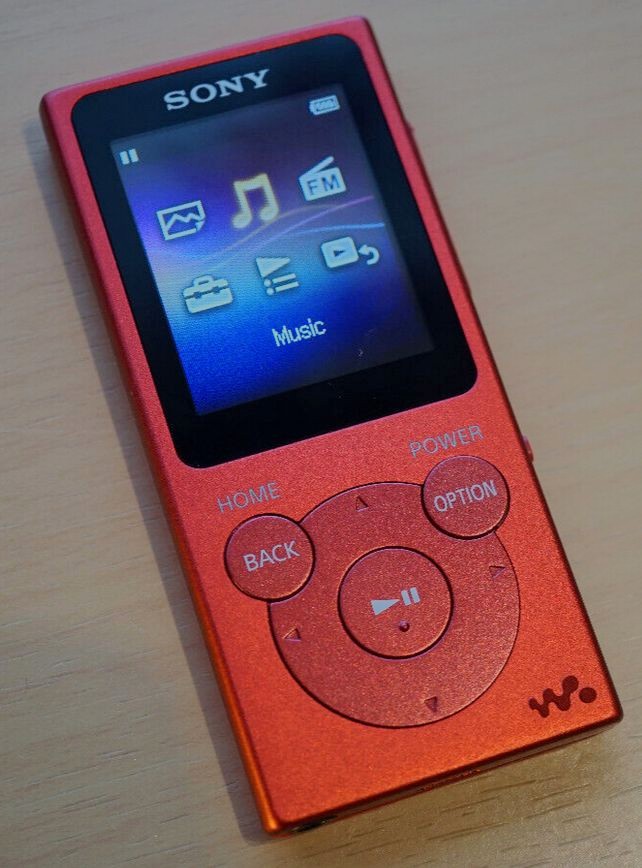 Sony Walkman digital da série NW-E390