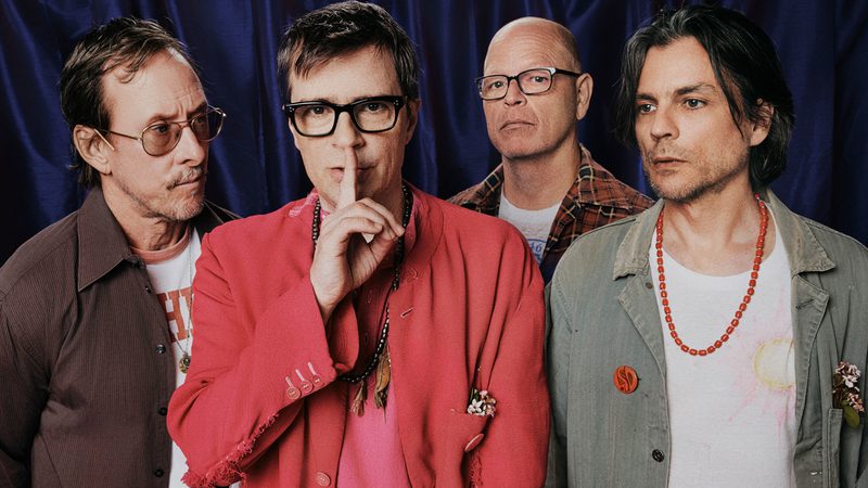 Weezer em foto promocional de 2026