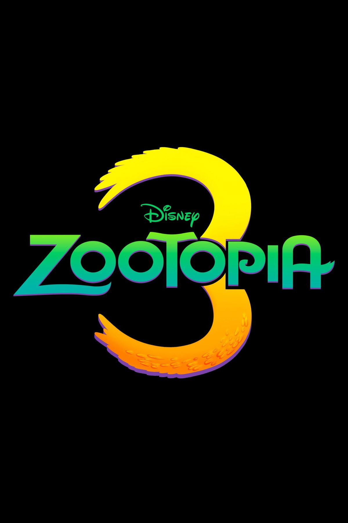 Logo de Zootopia 3, continuação anunciada pela Disney na D23 2026