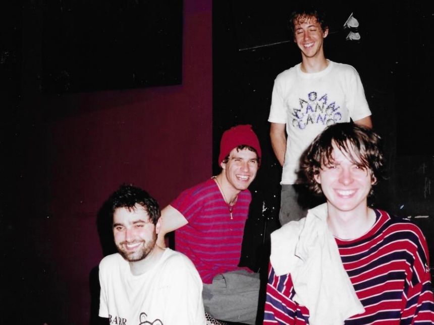 Animal Collective em foto da era de Feels, álbum de 2005