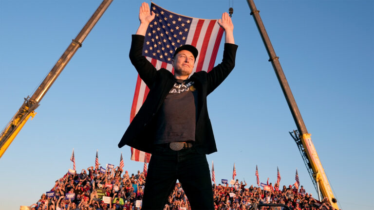 Elon Musk em imagem oficial do documentário Musk, dirigido por Alex Gibney